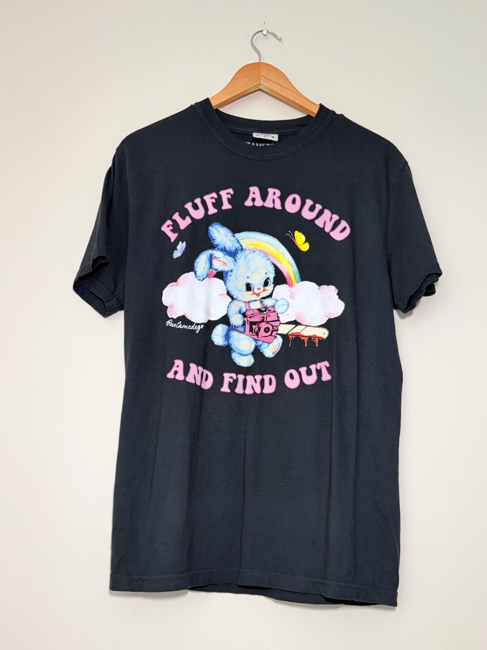 Untamed Ego Funny Bunny T-Shirt Unisex